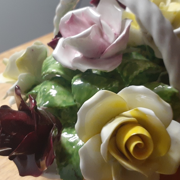 H B Radnor bone China Flower Basket - Picture 5 of 8